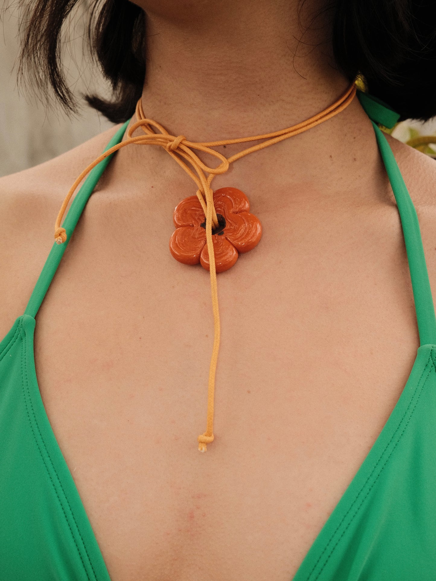 Daisy mandarina choker