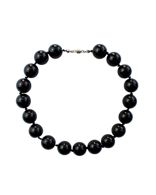 Black cherry necklace